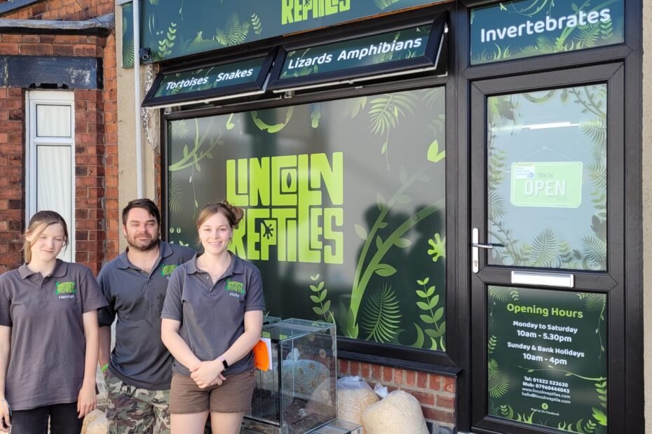 Lincoln Reptile Shop Front